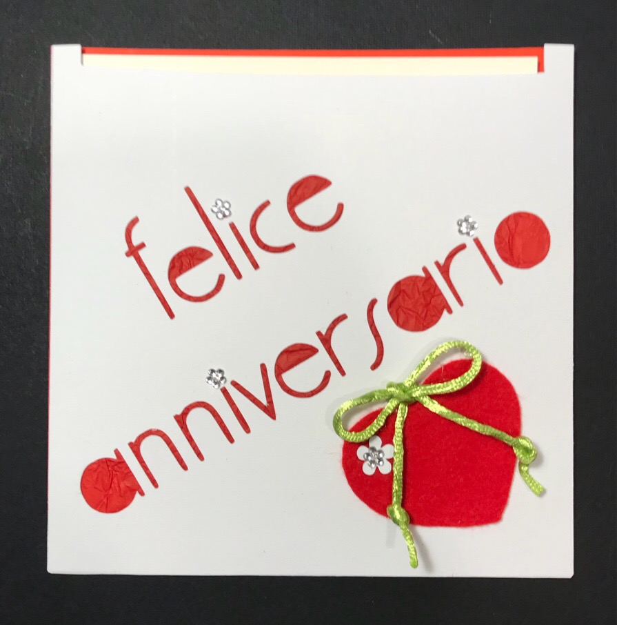 Biglietti per anniversari e San Valentino personalizzati Cartoleria al 14 Milano