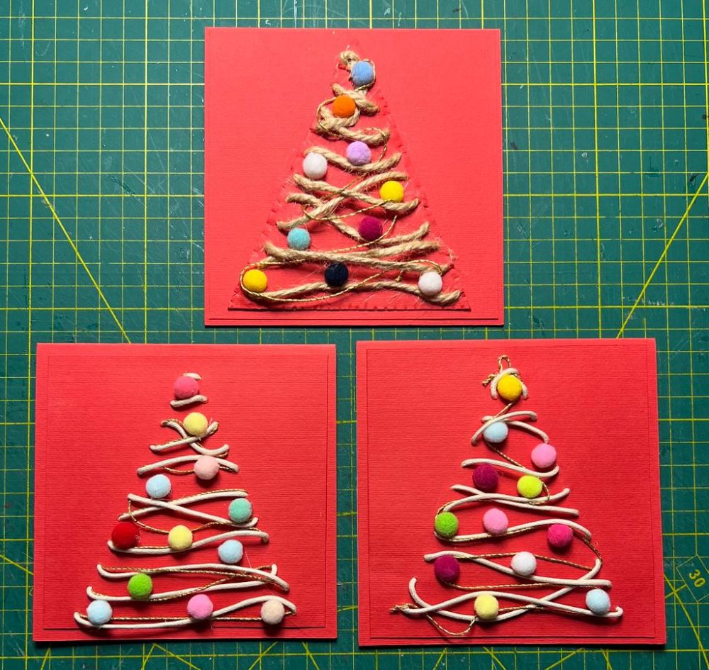 BIGLIETTI NATALE PERSONALIZZATI AL 14 TEMA ALBERO SOFT