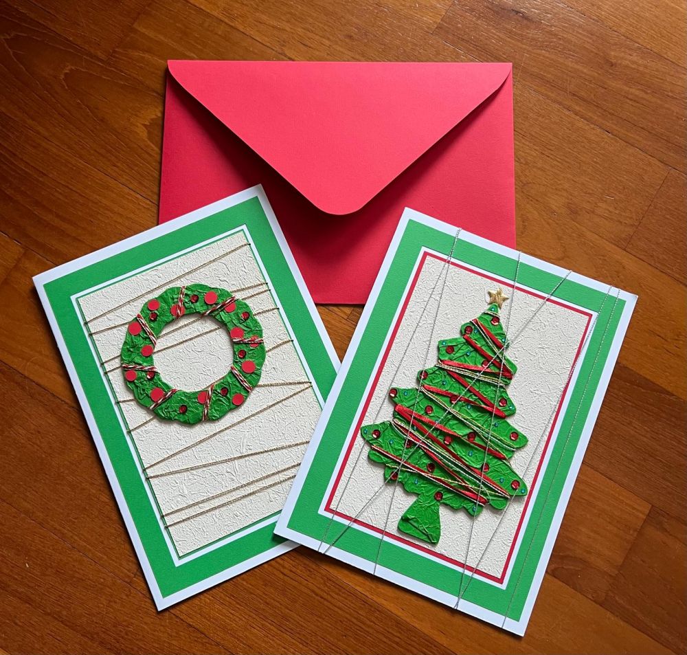 BIGLIETTI NATALE PERSONALIZZATI AL 14 TEMA MAXIFORMATO A4